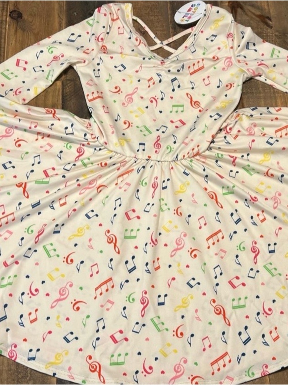 Dot Dot Smile size 5/6 girls music Ballerina twirl dress new
